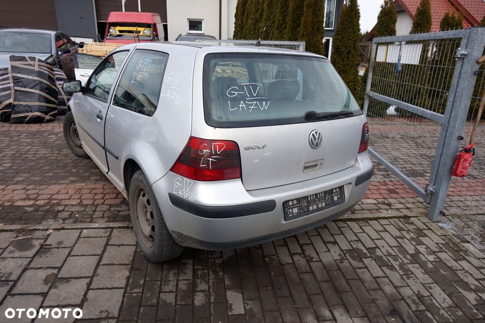 VOLKSWAGEN GOLF IV 3D HB 2001 LA7W 1.9 TDI ATD 100KM EUH SREBRNY na części - 3