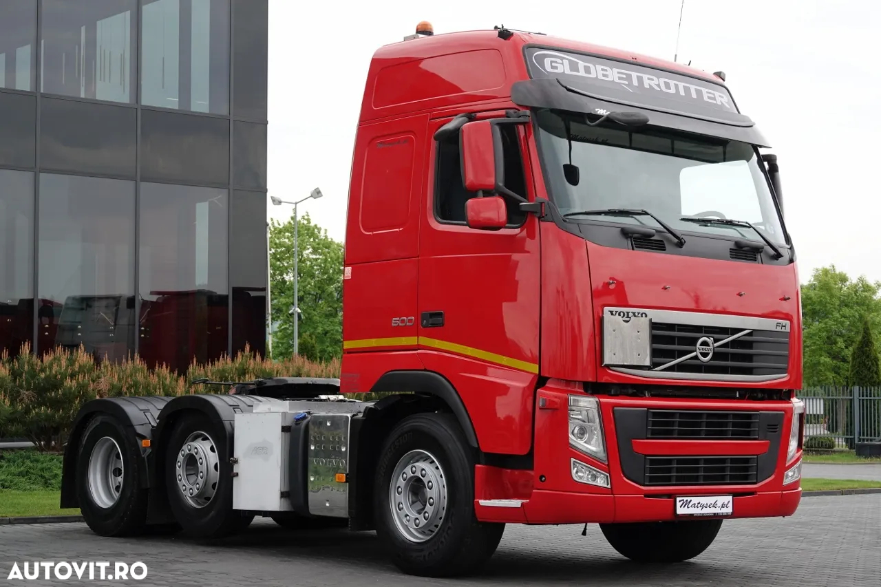 Volvo FH 500 / PUSHER / Tractor cu 3 axe / FULL ADR / RETARDER / AXIE DE RIDICARE ȘI DE DIRECȚIE / IMPORTAT - 4
