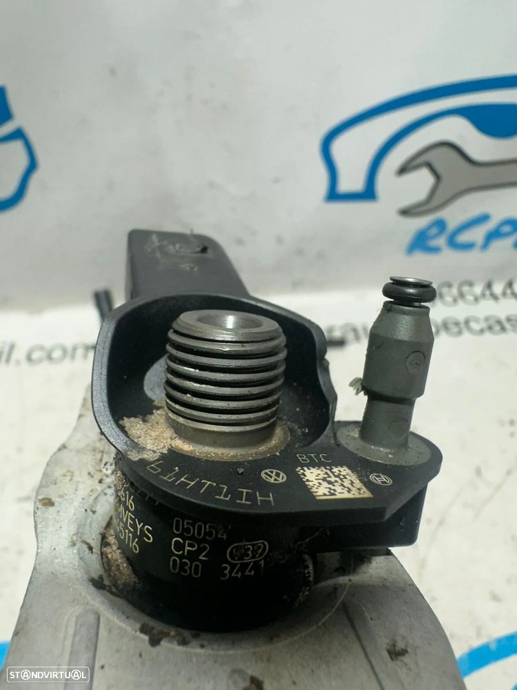 .Conjunto 4 Injectores Audi VW Volkswagen Seat Skoda CBA 2.0 TDI 143cv 03L130277 0445116030 - 12