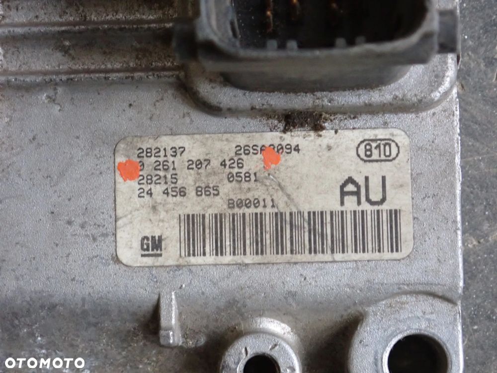 OPEL AGILA MODUŁ KOMPUTERA 0261207426 - 3