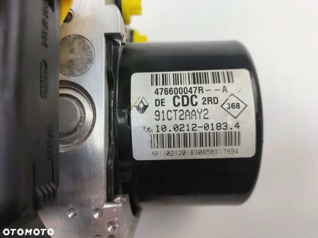 POMPA STEROWNIK ABS LAGUNA III 476600047R 10.0212-0183.4 10.0961-1419.3 - 4