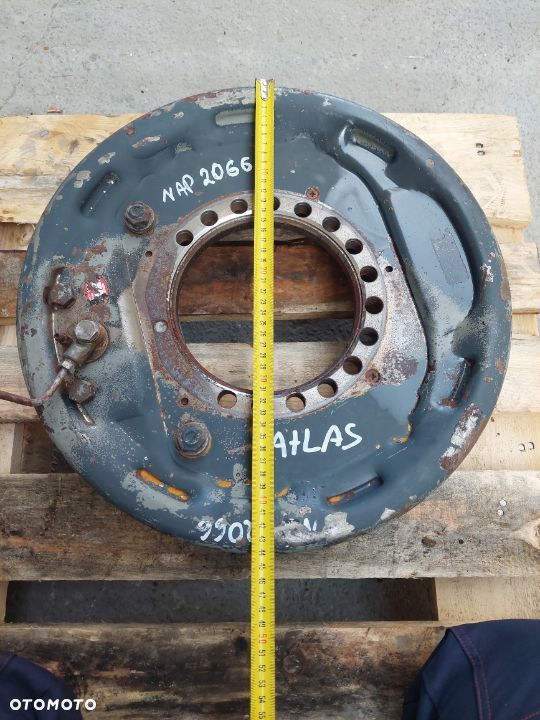 BĘBEN HAMULCOWY, HAMULEC , SZCZĘKI , CYLINDEREK ATLAS KOPARKA LEWA [NAP 2066] - 14