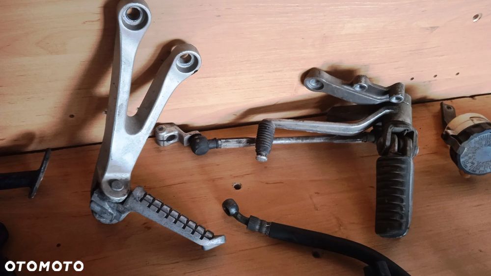 Na części Kawasaki Ninja ZX600G/H967 ZX6R silnik skrzynia rozrusznik alternator bak rama lagi amortyzator kolektor - 11