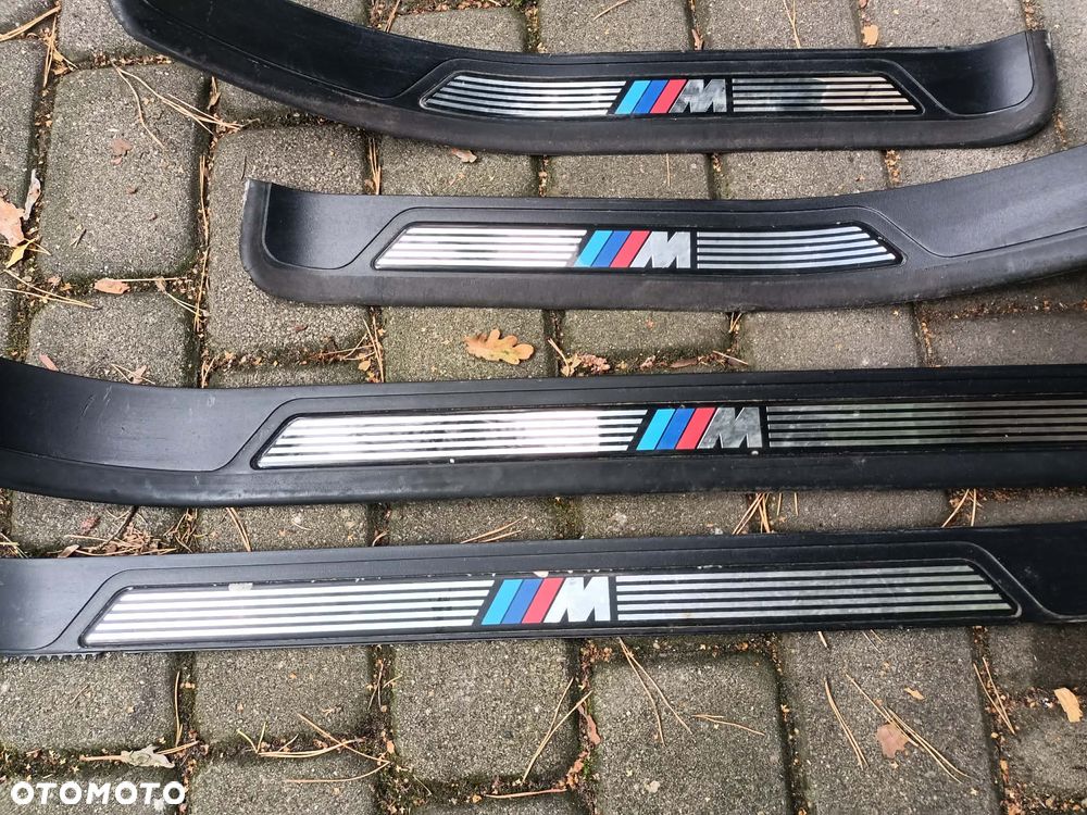 Listwy progowe wewnętrzne nakładki BMW E39 sedan kombi Mpakiet - 2