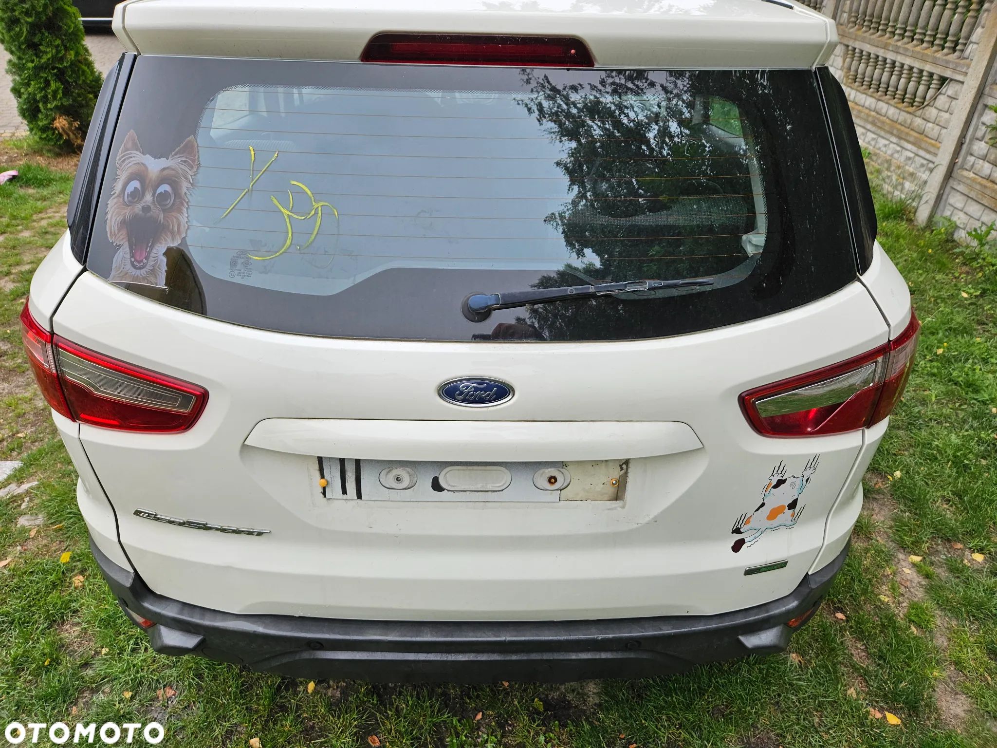ĆWIARTKA DUPA WANNA PAS TYŁ PRZÓD BŁOTNIK FORD ECOSPORT BIAŁY 4 RADOM - 1