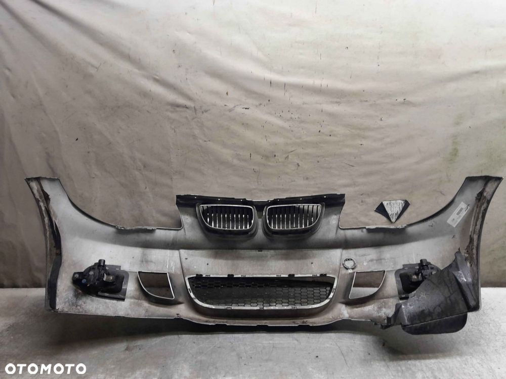 ^ ZDERZAK PRZÓD PRZEDNI DO BMW SERII 1 E87 M POWER M PAKIET HALOGENY DO MALOWANIA ! - 4