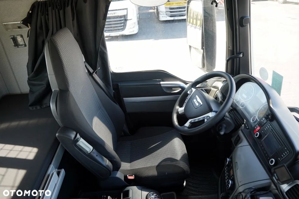 MAN MAN TGS 35.480 / 8x4 / HDS HIAB 288 EP-5 wysów : 12.7 M / SKRZYNIOWY - 7,4 M / UDŹWIG : 9400 KG / EURO 6 / STEROWANIE RADIOWE - 31