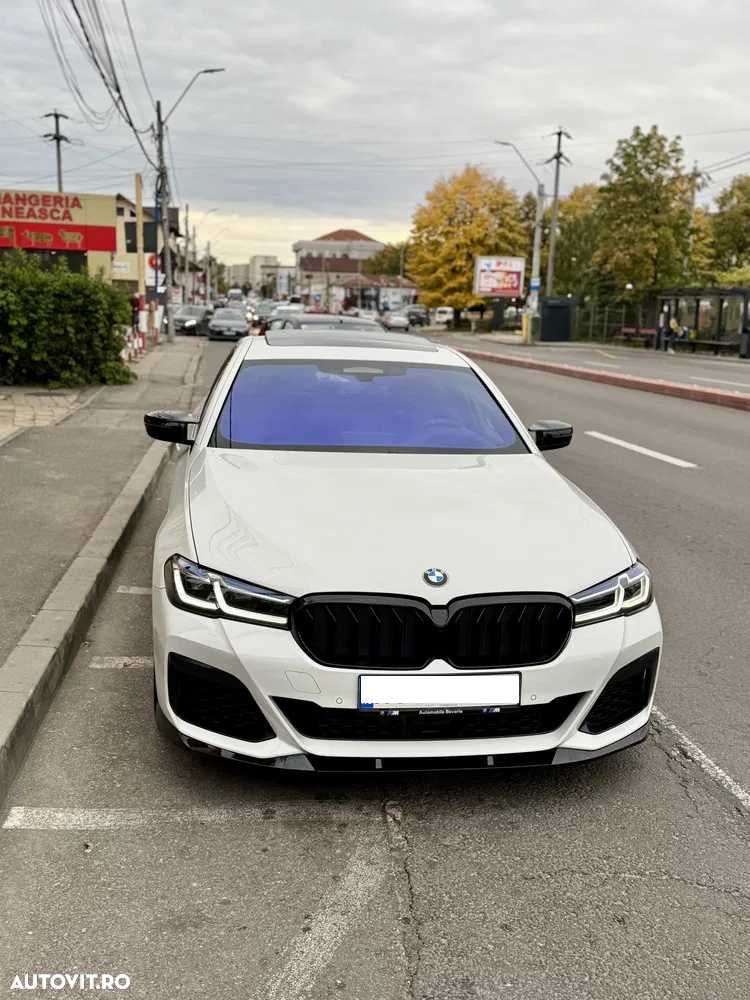 Prelungire Extensie Lip Bara Fata M BMW Seria 5 G30 G31 LCI Facelift - 6