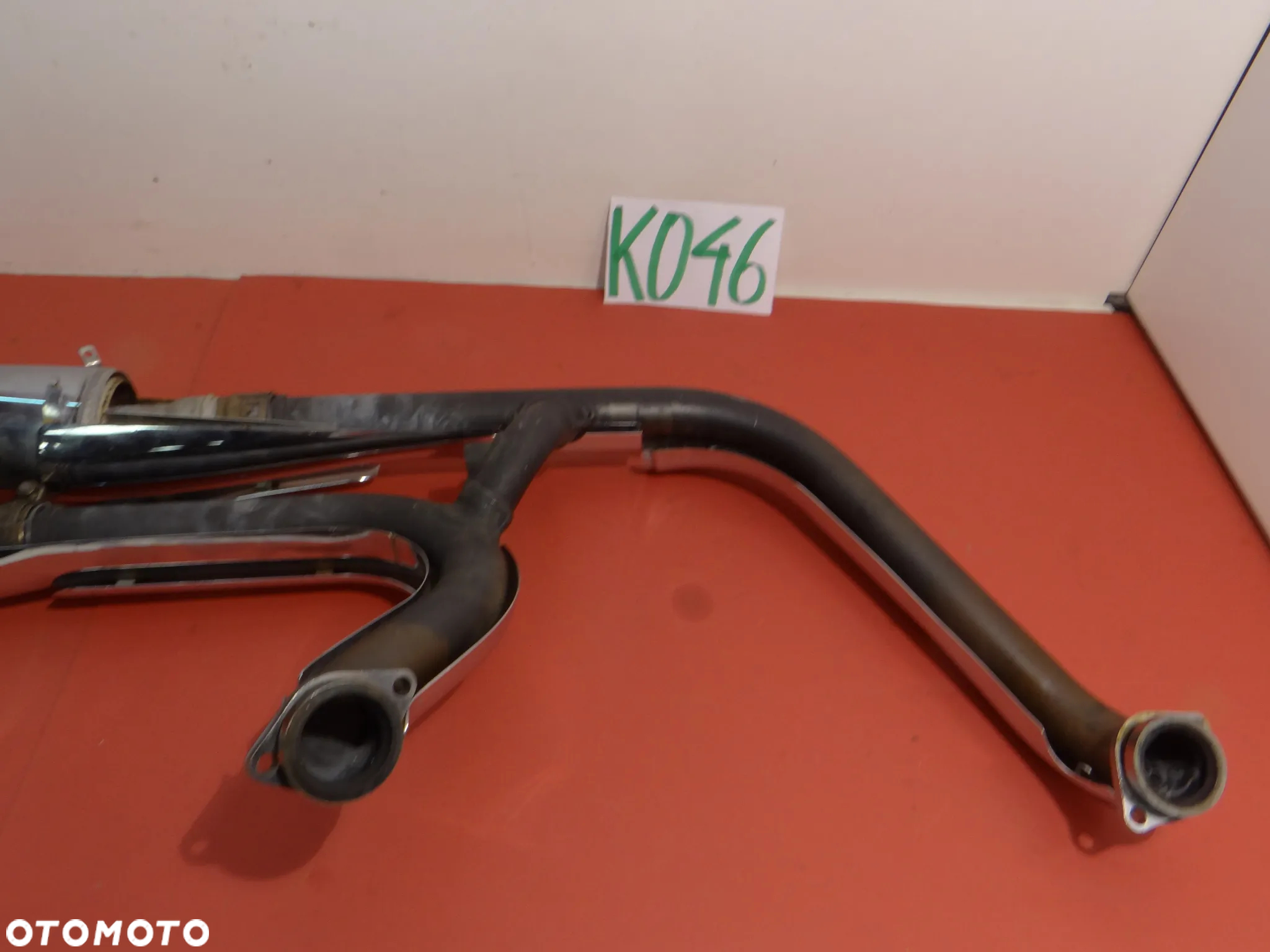 K046  Kawasaki VN 2000 VULCAN TŁUMIK WYDECH KOLEKTOR WYDECHOWY 2004-2009 KAW4662000 - 13