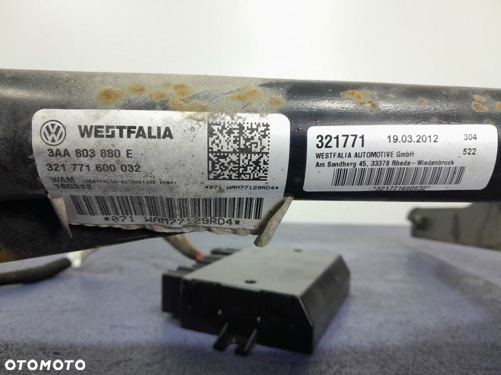 VW PASSAT B7 KOMBI HAK HOLOWNICZY ELEKTRYCZNY 13 PIN 3AA803880E - 6