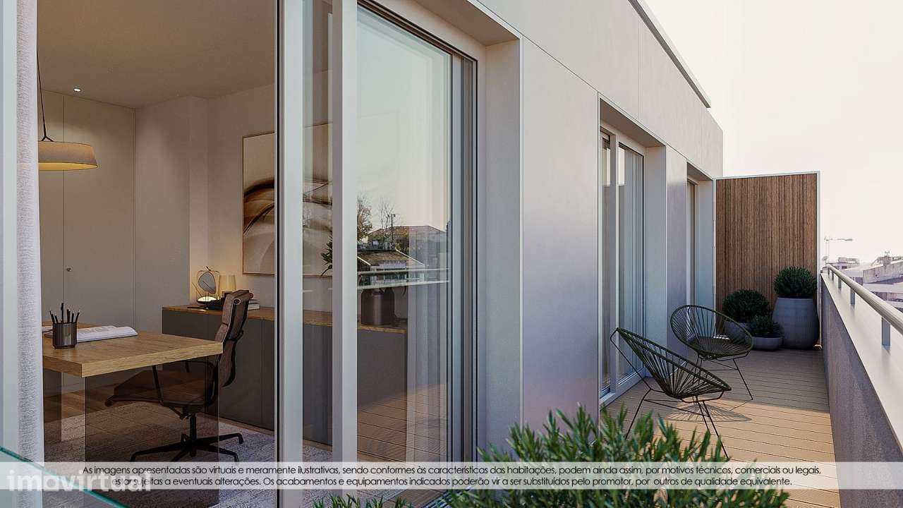 Apartamento T2 NOVO - Praça das Flores, Antas - Grande imagem: 3/20