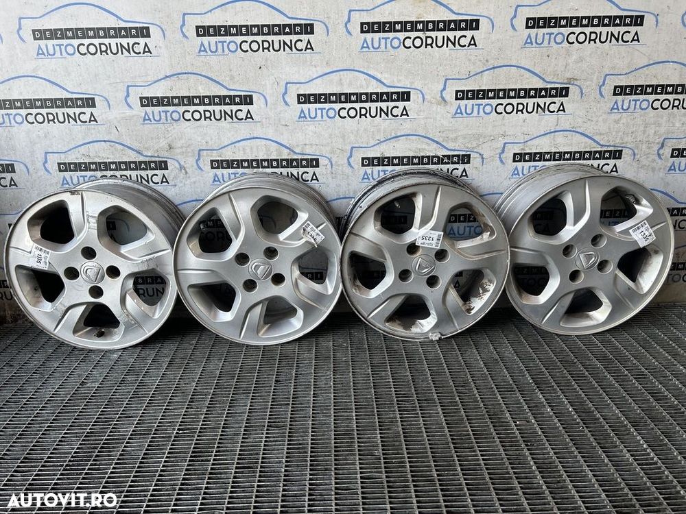 Jante aliaj Dacia Dacia Logan II MCV 2013 - 2016 (1335) R15 Et40 4*100 - 1