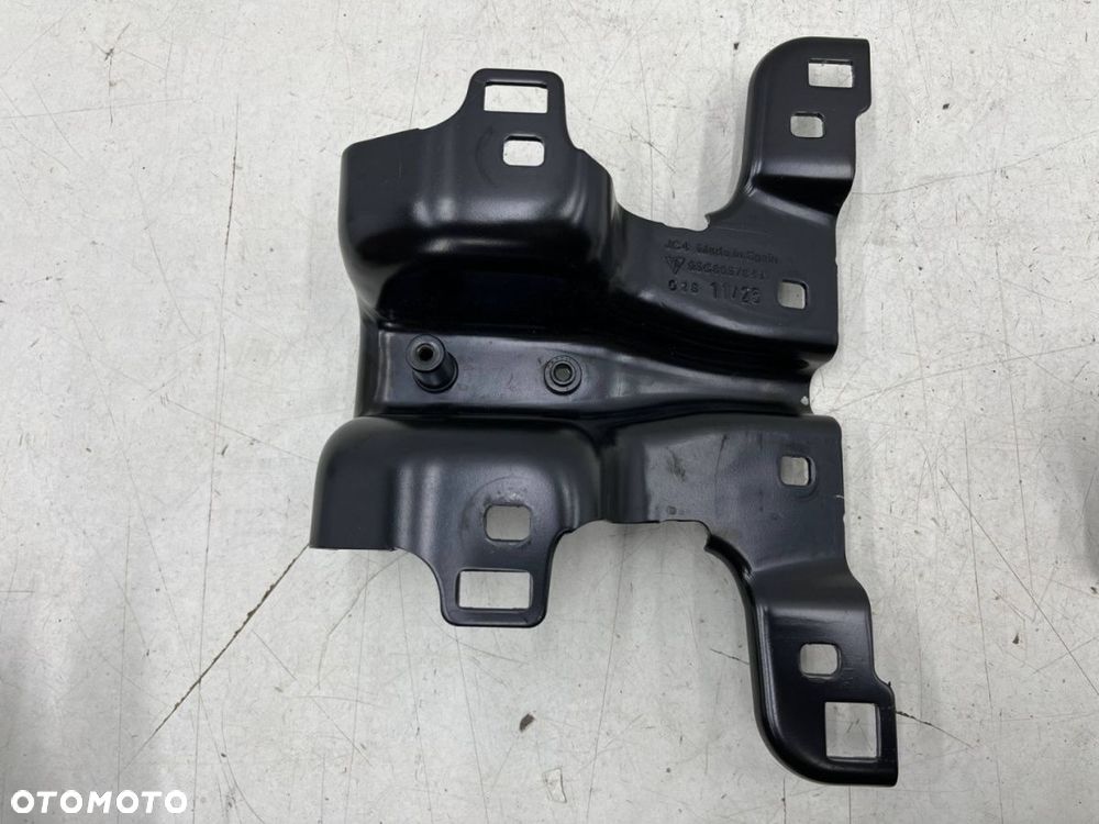 Zamek maski Porsche Macan II 95c 24r.- rygiel mocowanie podstawa zamka maski łącznik pasa komplet - 5