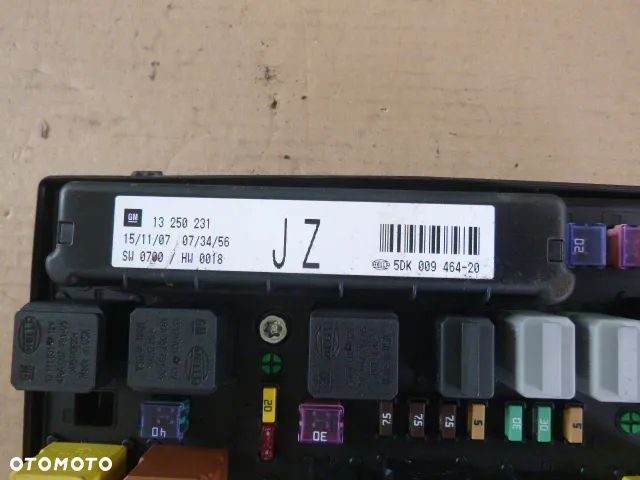 ZESTAW STARTOWY OPEL ASTRA III H 1.4 16V 55558787 BB - 21