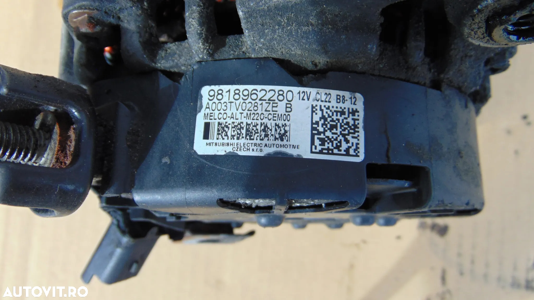 Alternator citroen Jumper 2.0 euro 6 Peugeot Boxer 2.0 dezmmebrez - 5