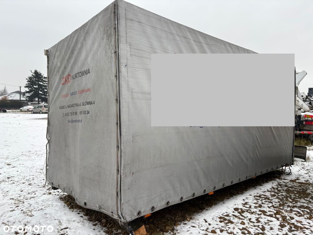 Zabudowa skrzynia firana 500/220 Iveco daily Mascott - 2