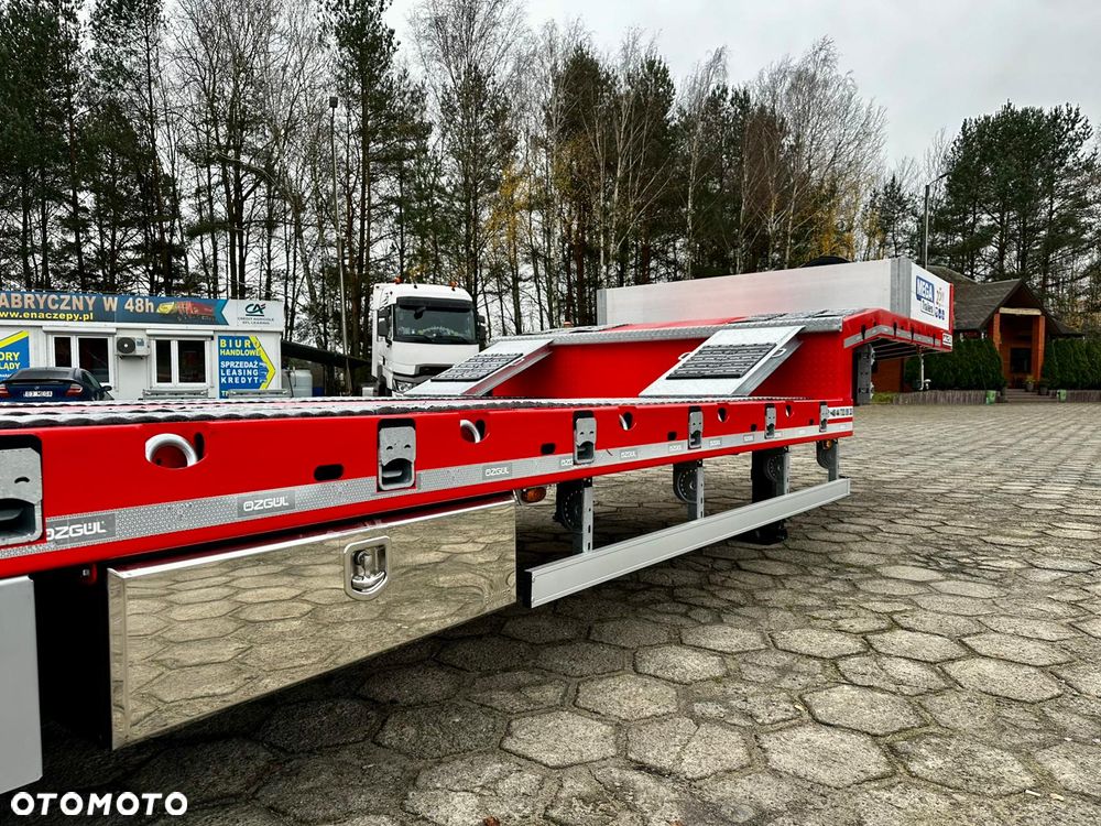 Inny 3 OSIOWA NISKOPODWOZIOWA Z TWARDYM POKŁADEM! NAJAZDY HYDRAULICZNE, OŚ SKRĘTNA - OŚ PODNOSZONA - 12