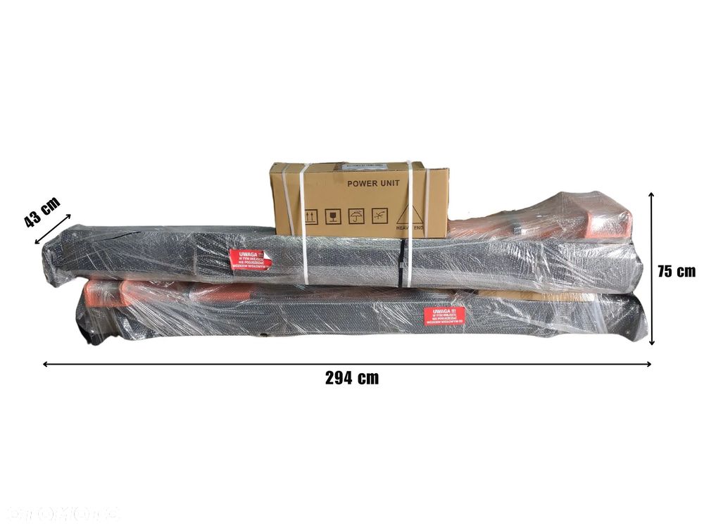 PODNOŚNIK DWUKOLUMNOWY WARSZTATOWY SAMOCHODOWY AUTOMATYCZNY 4T + OLEJ - 11