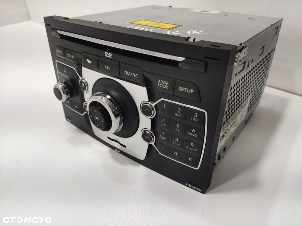 FABRYCZNA NAWIGACJA RADIO CITROEN C5 III X7 2008-2011 96738861ZD - 4