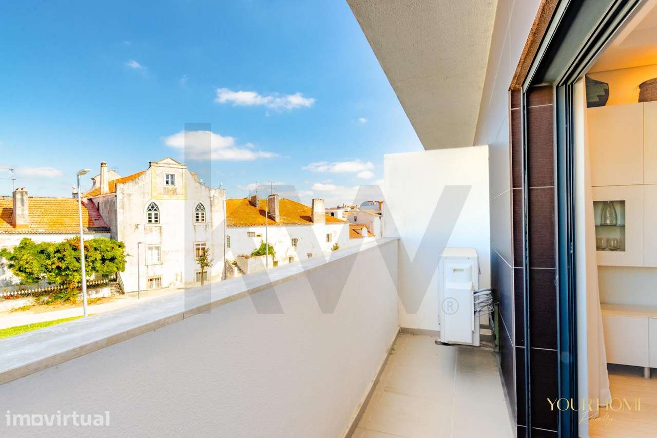 Alcochete |Apartamento T2 com Vista Rio e Ar Condicionado - Grande imagem: 2/35