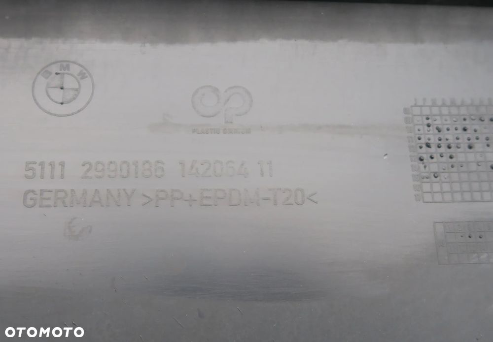 BMW X1 E84 2009 - X-Line zderzak spoiler kratka listwa X E 84 X-1 ORYGINAŁ - 9