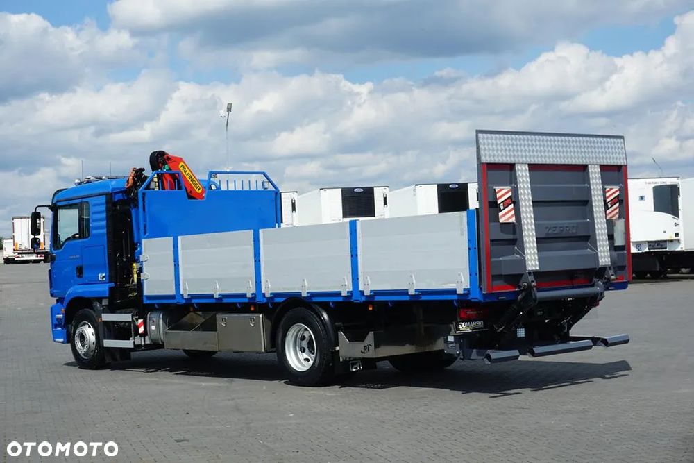 MAN TGM / 18.290  / SKRZYNIOWY + HDS + WINDA / PALFINGER PK 12002 / WYSIĘG 10 M - 5