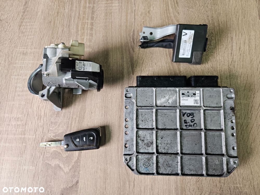 toyota verso 09-17 2.0 d4d komputer kluczyk stacyjka - 1