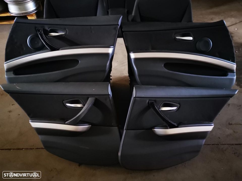BMW E90 CONJUNTO BANCOS + FORRAS DE PORTA B016 - 10
