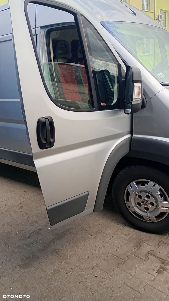 F.V Drzwi PRAWE PRZEDNIE LEWE SREBRNY METALIK uzbrojone KOMPLETNE  PEUGEOT BOXER FIAT DUCATO CITROEN JUMPER Drzwi gotowe do założenia MONTAŻ - 11