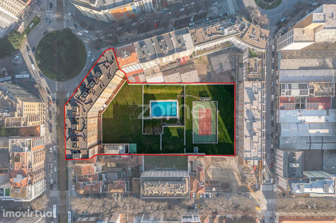 T3 Centro Matosinhos, em Condomínio fechado, com varandas e garagem - Grande imagem: 2/60