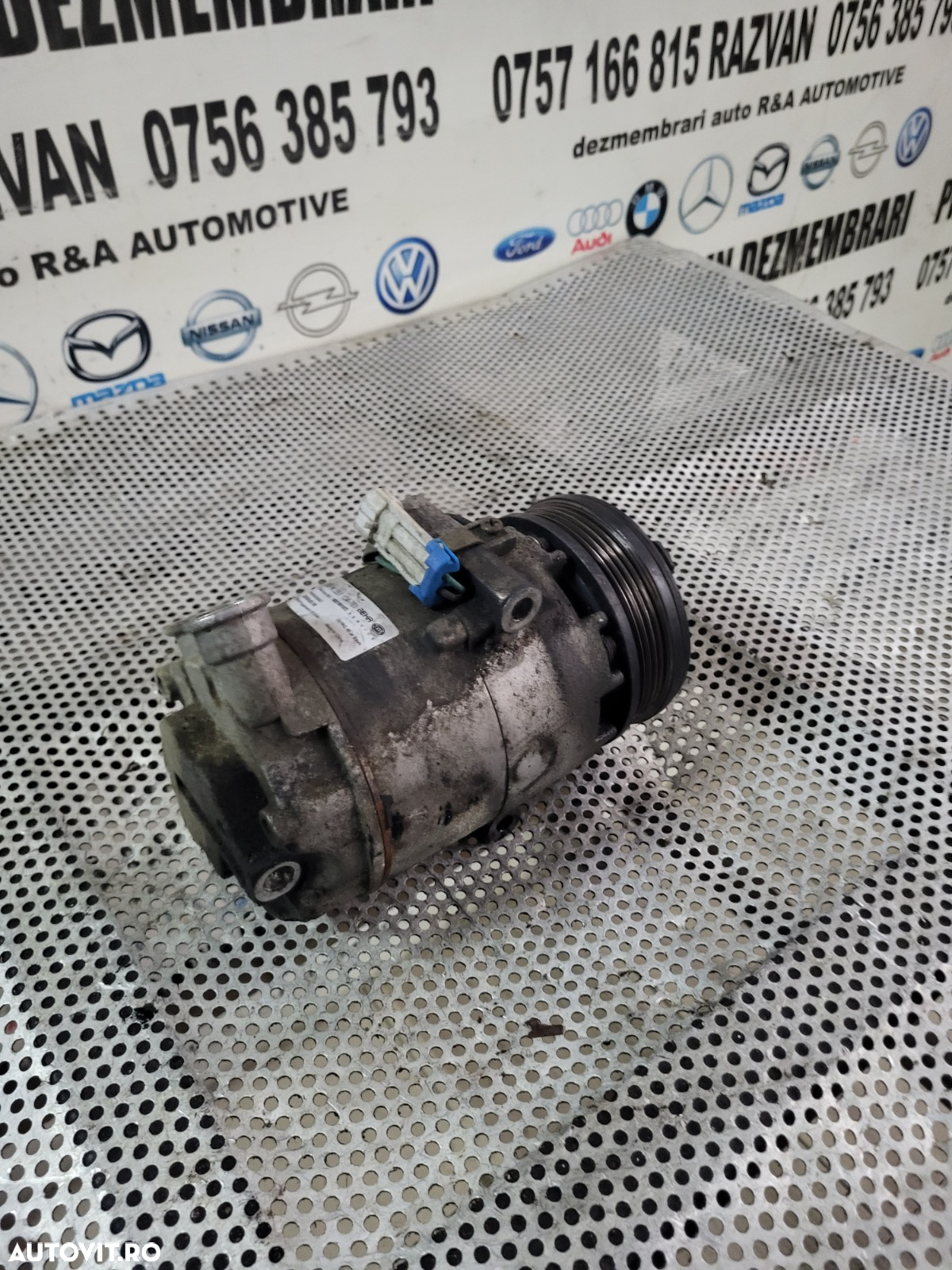 Compresor Clima Ac Opel Meriva A 1.7 Cdti An 2004-2005-2006-2007-2008 Testat Cu Factura Si Garantie - 2
