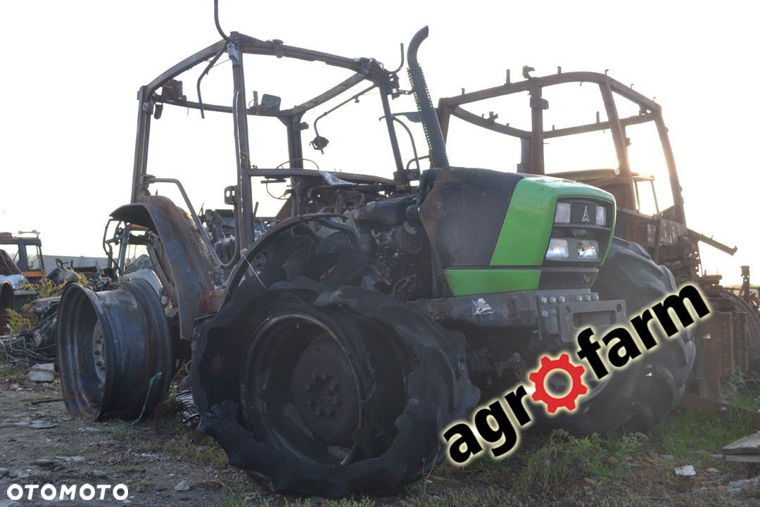 Deutz części używane skrzynia silnik most oś napęd zawór kabina podnośnik zwolnica obudowa - 2