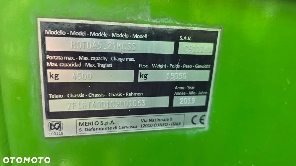 Merlo Merlo ROTO 45.21 MCSS - 12