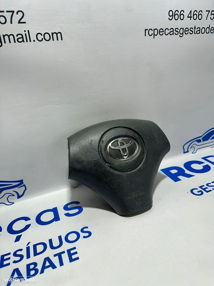 .Airbag Volante Condutor Original Toyota Corolla Yaris Prius 8420503 2000 - 2009 - 3