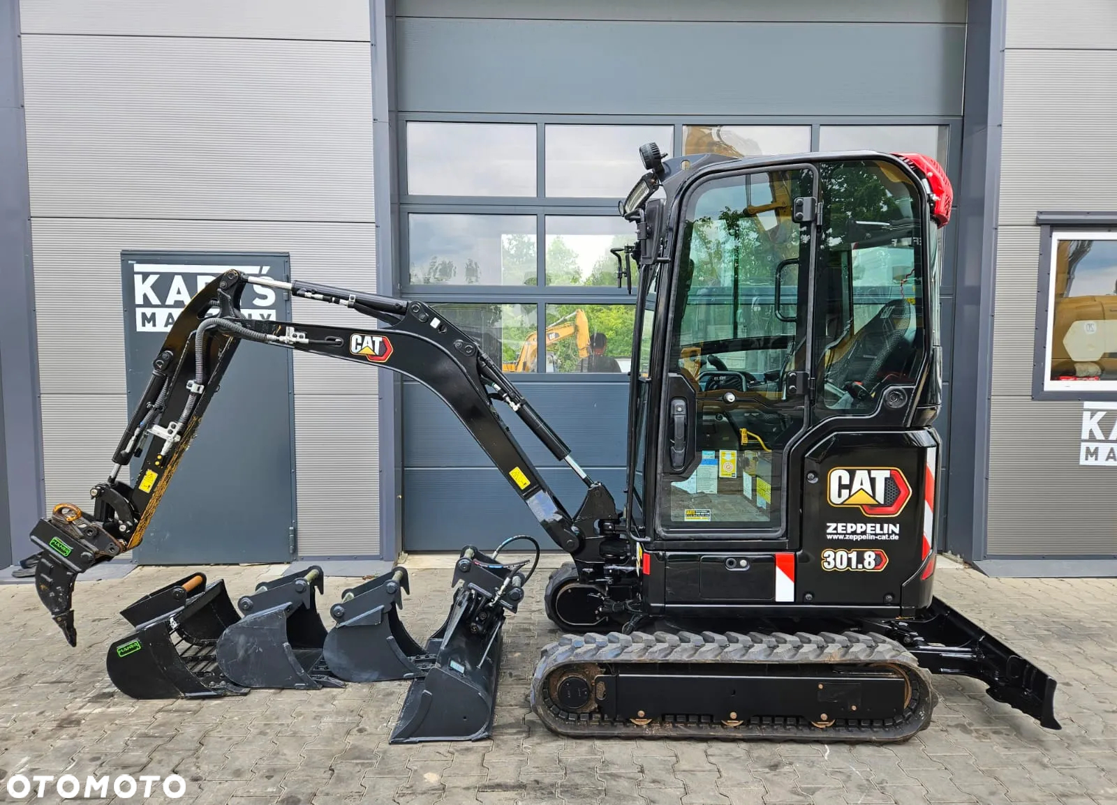 Caterpillar MINIKOPARKA CAT CATERPILLAR 301.8 CR 301 302  KLIMATYZACJA !!! 2021R - 14
