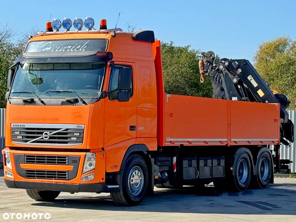 Volvo FH 460 * SKRZYNIA 6,40m * HIAB 377 E-7 HIPRO + PILOT / 6x4 * STAN BDB - 3