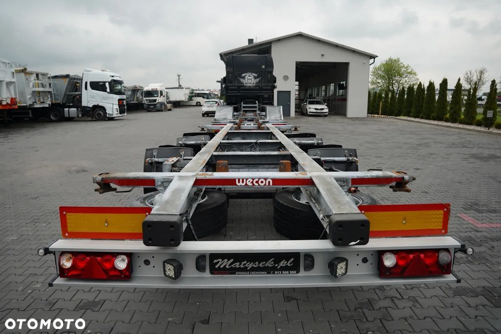 DAF XF 480 / BDF / ZESTAW TANDEM / SSC / KLIMA POSTOJOWA / OŚ PODNOSZONA / WECON - 17