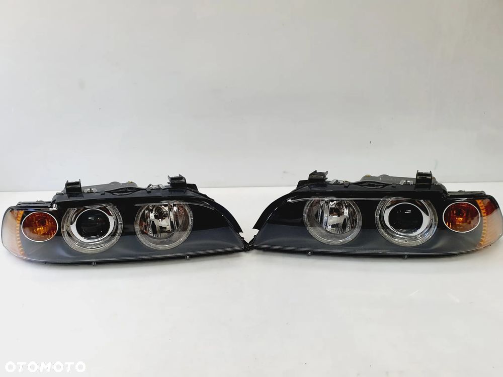 BMW 5 E39 LIFT 00-03r LAMPA LEWA PRAWA PRZÓD ORYGINAŁ H7 EU!!! - 2