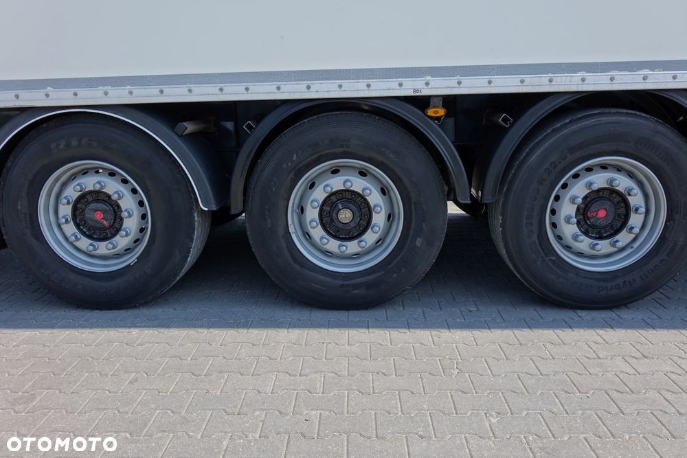 Fruehauf KONTENER / FURGON / OSIE SAF / ROLETA / OŚ PODNOSZONA / PODŁOGA SZYNA-DESKA - 11