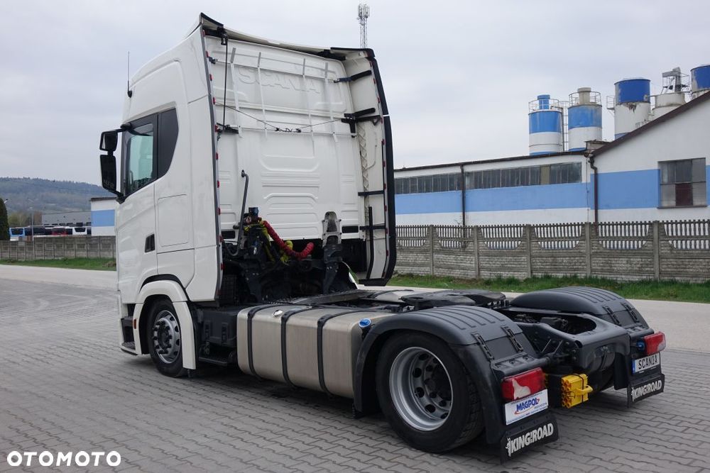 Scania S450 / EURO 6 / MEGA / LOW DECK / AUTOMAT / RETARDER / KLIMATYZACJA POSTOJOWA / LODÓWKA  /  2 ZBIORNIKI 700L / PO KONTRAKCIE - 7