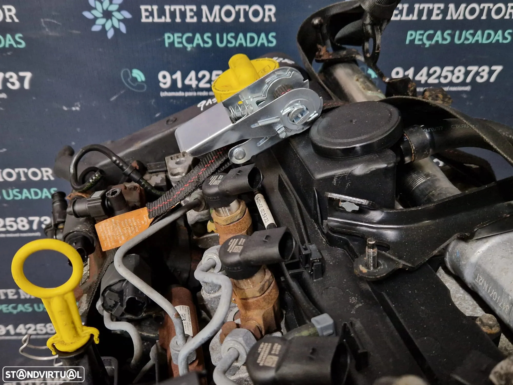 Motor usado K9KH282 NISSAN QASHQAI 1.5 DCI 106CV K9K282 NOTE - 7