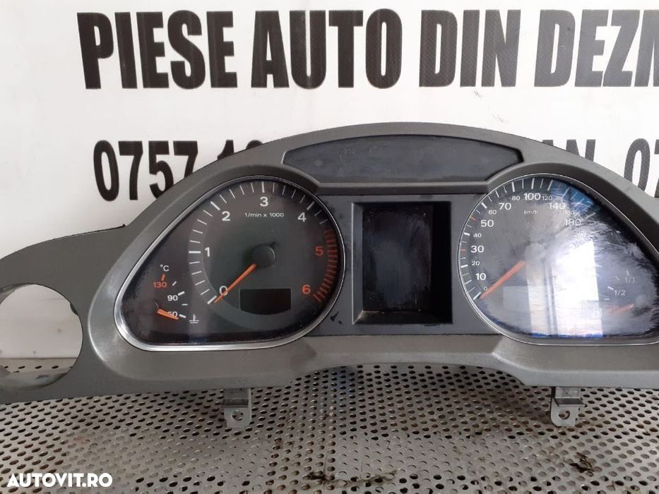 Ceasuri Bord Audi A6 4F C6 2.7 Tdi 3.0 Tdi Volan Stanga Ecran Mare Ceasuri Bord Audi A6 4F C6 2.7 T - 1