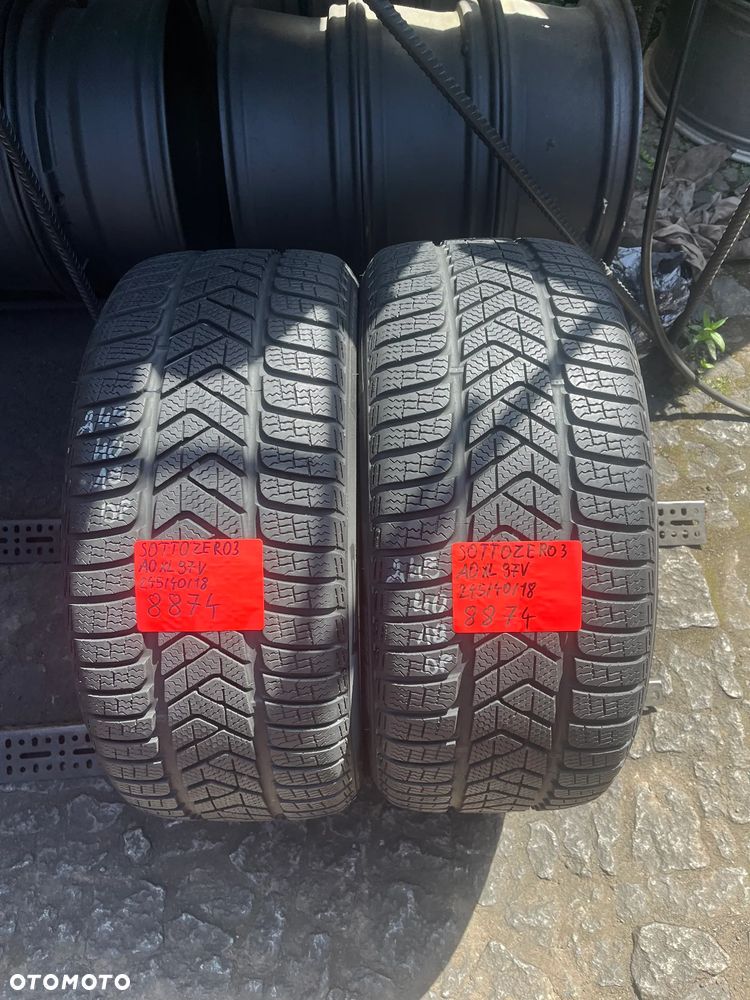 245 40 18 Pirelli Sottozero 3 2szt. AO Zima - 2
