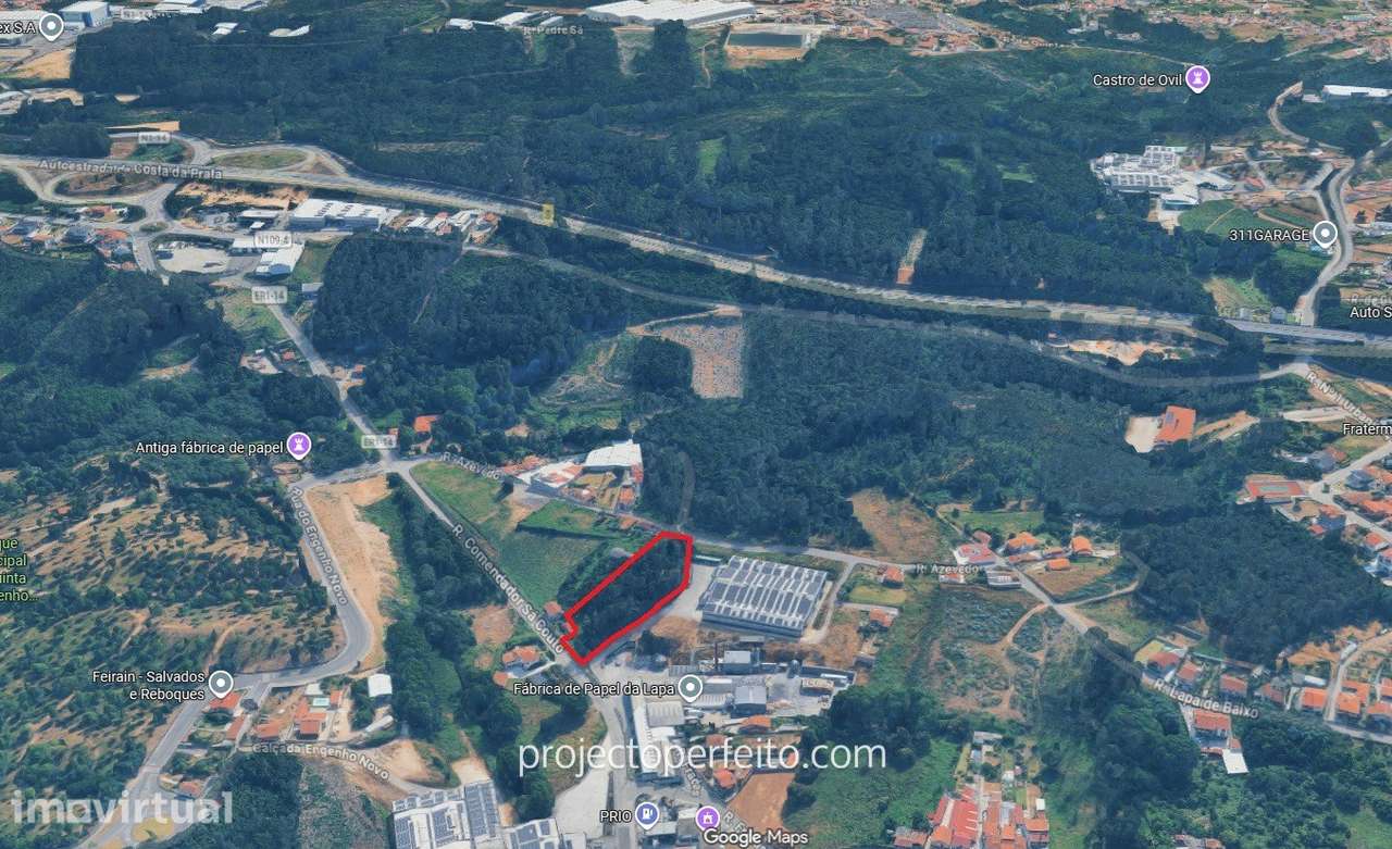 Lote de Terreno  Venda em São Paio de Oleiros,Santa Maria da Feira - Grande imagem: 3/8
