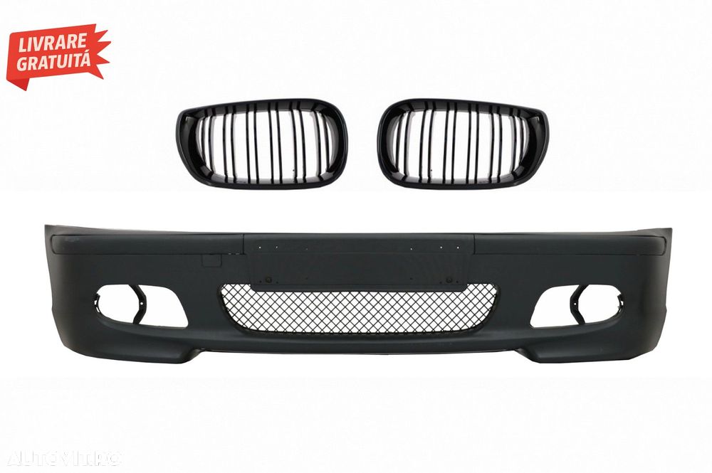Ansamblu Bara Fata BMW Seria 3 E46 Sedan Touring (2001-2004) M-Tech Look si Grile - livrare gratuita - 1