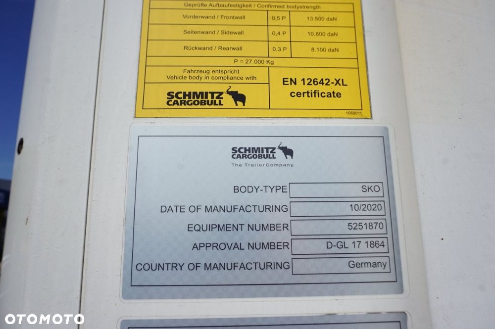 Schmitz Cargobull CHŁODNIA DOPPEL-STOCK THERMO KING SLX 300 * 2020 * - 25