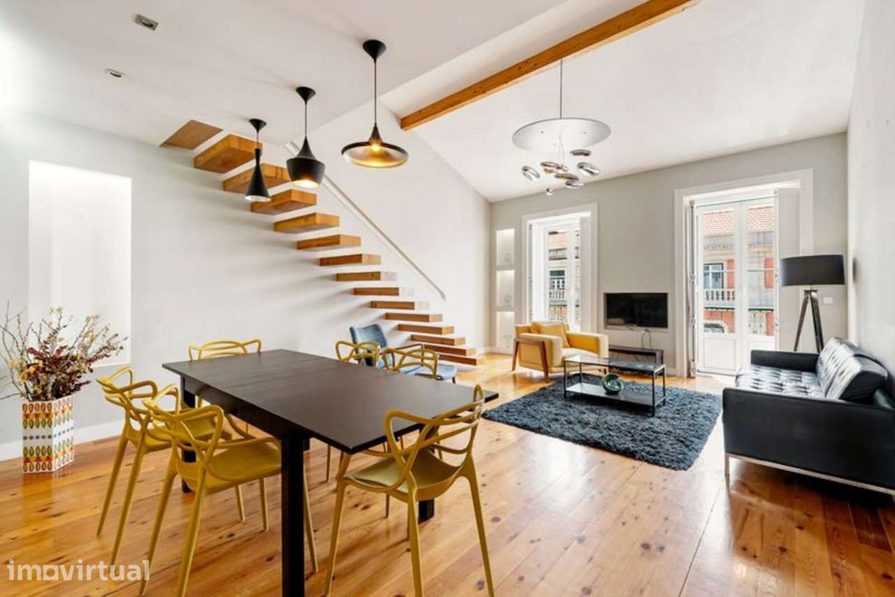Duplex T3 com vista, Santos-o-Velho, Lisboa - Grande imagem: 5/28