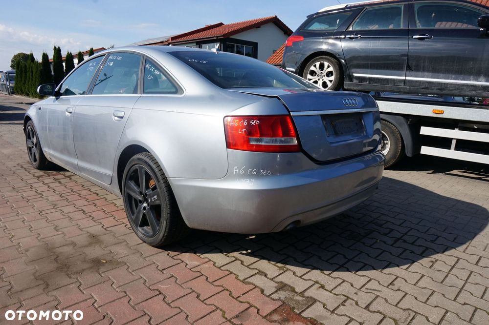 AUDI A6 C6 SEDAN 2008 LY7J 2.0 TDI BRE 140KM JQL SREBRNY na części - 3