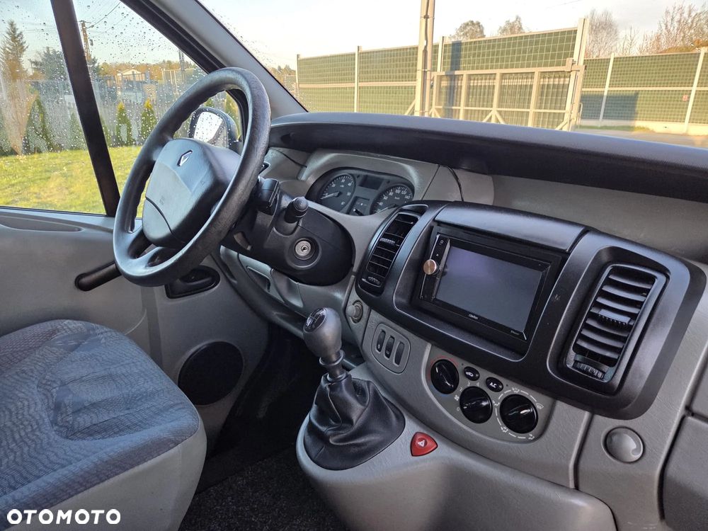 Renault TRAFIC KLIMA ORYGINAŁ ZADBANY DUBEL KABINA - 10