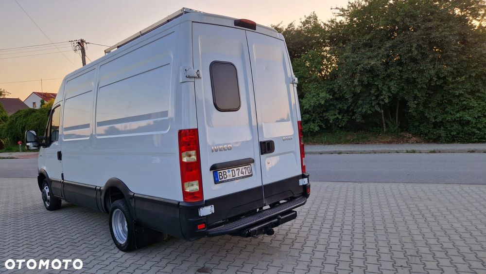 Iveco DAILY 35C13 Klima Elektryka Tempomat Na Bliźniaku Furgon 3os. Hak Serwis - 36